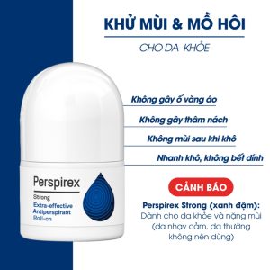 Lăn Khử Mùi Perspirex Strong Dành Cho Người Nặng Mùi Và Nhiều Mồ Hôi 20ml