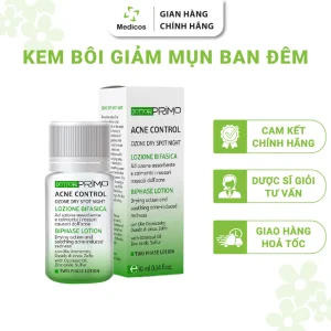 Kem Ngừa Mụn Ban Đêm DottorPrimo Acne Control Ozone Dry Spot Night