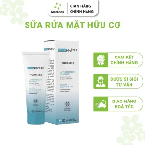 Sữa Rửa Mặt Hữu Cơ DottorPrimo Hydramilk Cho Da Nhạy Cảm Dễ Bị Kích Ứng - 120ml